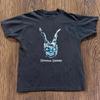 Black Donnie Darkob with Rabbit Tshirt_ Vintage Movie Tshirt