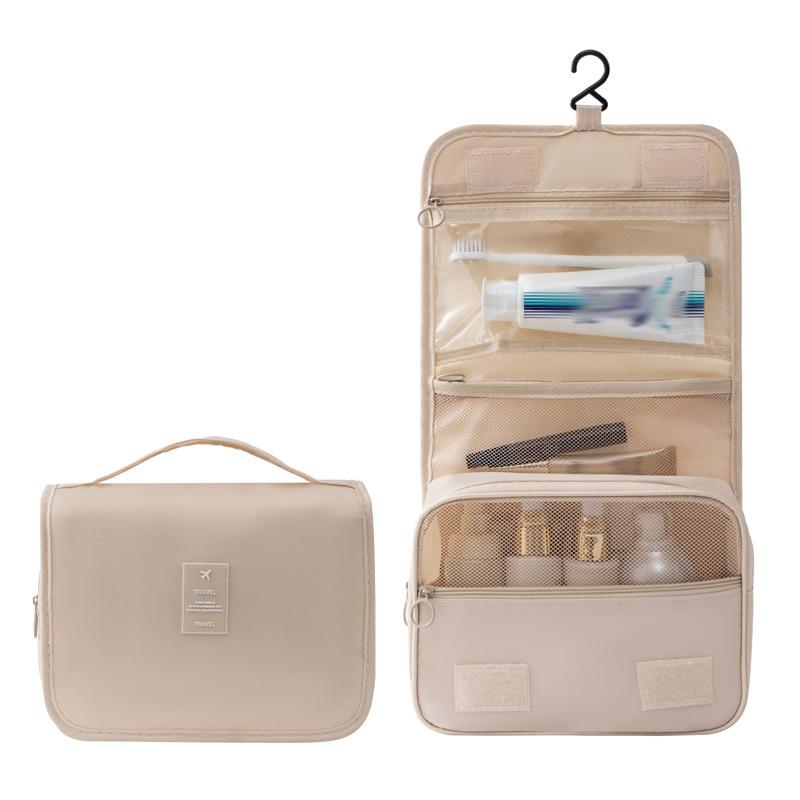 Travel Makeup Bag Waterproof Toiletries Organizer High Quality Women Neceser Bathroom Hook Wash Pouch Hook Storage Bag