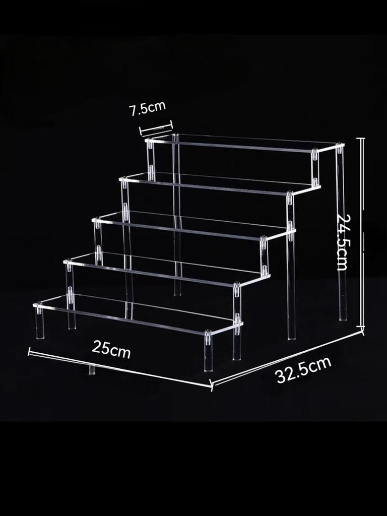 Akrylowy wielowarstwowy stojak wystawowy na pudełka kolekcjonerskie Pop Mart Blind Box