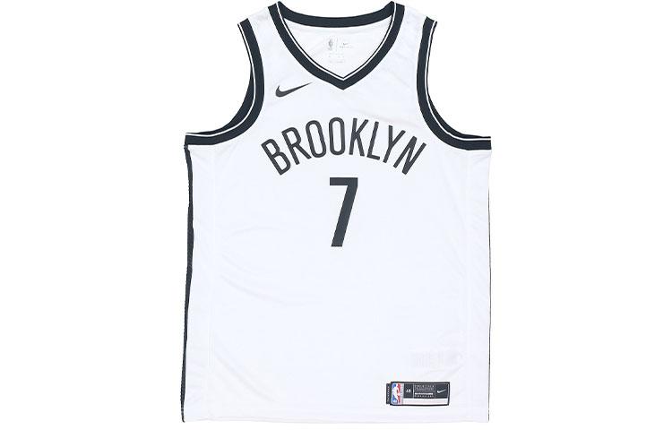 Nike Brooklyn Nets Basketball Jersey Men s White CW3584-108 M