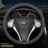 Nissan Genuine Leather Steering Wheel Cover for Sylphy, Sunny, Qashqai, Teana, Tiida, Kicks, Livina, X-Trail