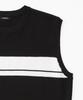 Stco Diems [Golf] Block Round Knit Vest Black (Classic Fit)_Dgkub11Cmb