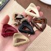 2026 Trendy Triangle Acetate Hair Claw Clip: Small, Stylish Hair Accessory for Women