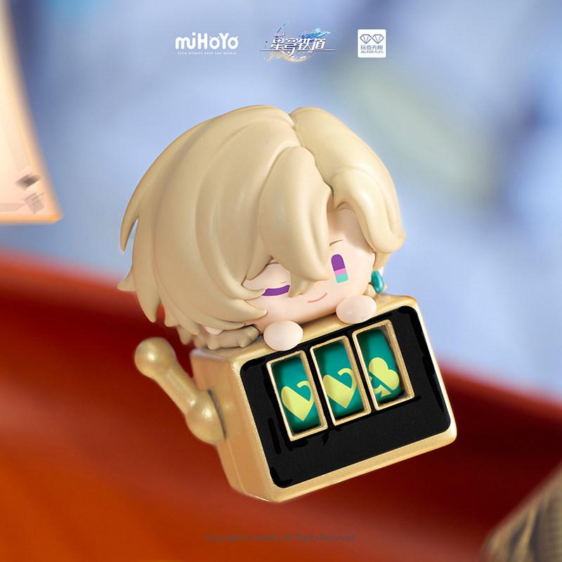 Honkai: Star Rail Fingertipp-Tastenkappen Vol.2 Tastatur-Tastenkappen Blindbeutel Geschenke Spielzeug Modell Anime-Figuren Sammlerstücke Ornamente