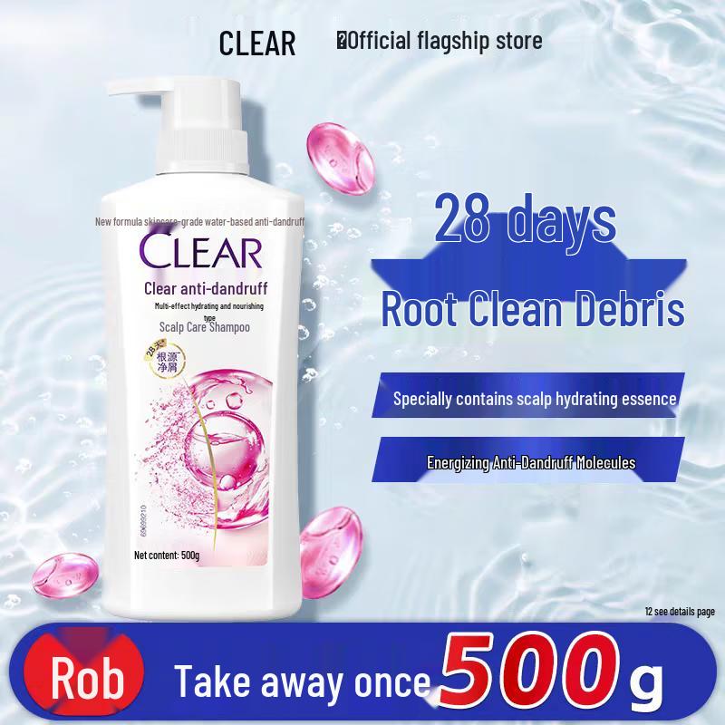 

Clear Women s Anti-Dandruff Shampoo with Hyaluronic Acid