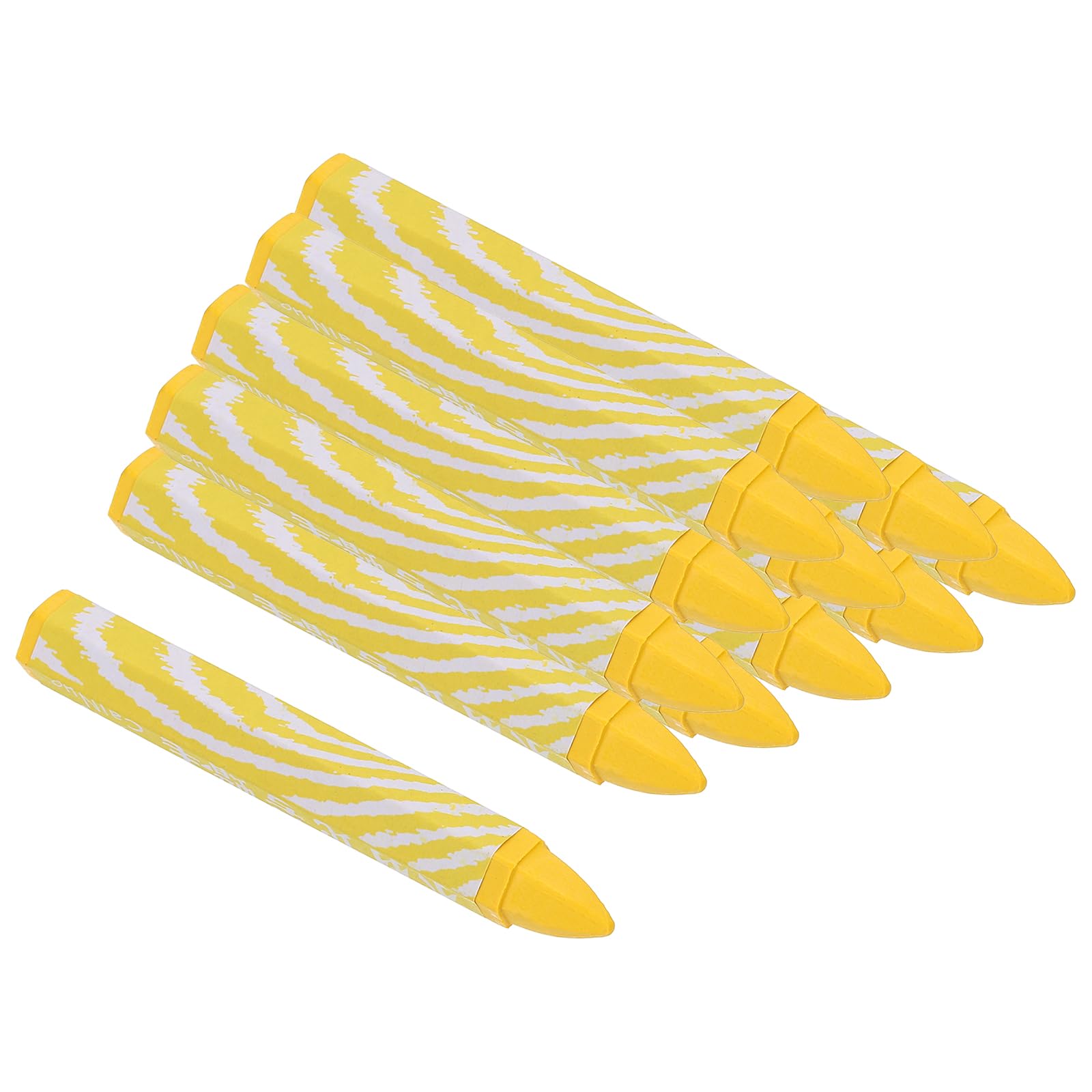 

PATIKIL Дерево Маркировка x Шестигранные Восковые Меловые Карандаши для Желтых Карандашей, Набор из 18 шт., 4,1 0,6 Маркеры, Дерево, Стекло, Керамика, Картон, Ткань, Камень,