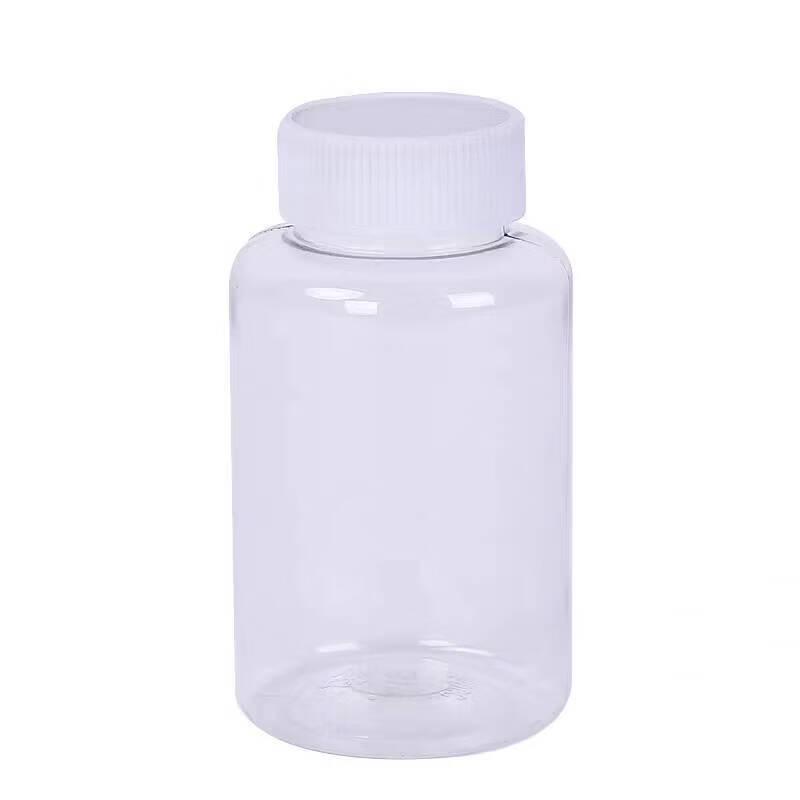 WuLi Transparent Plastic Wide-Mouth Dispensing Bottle
