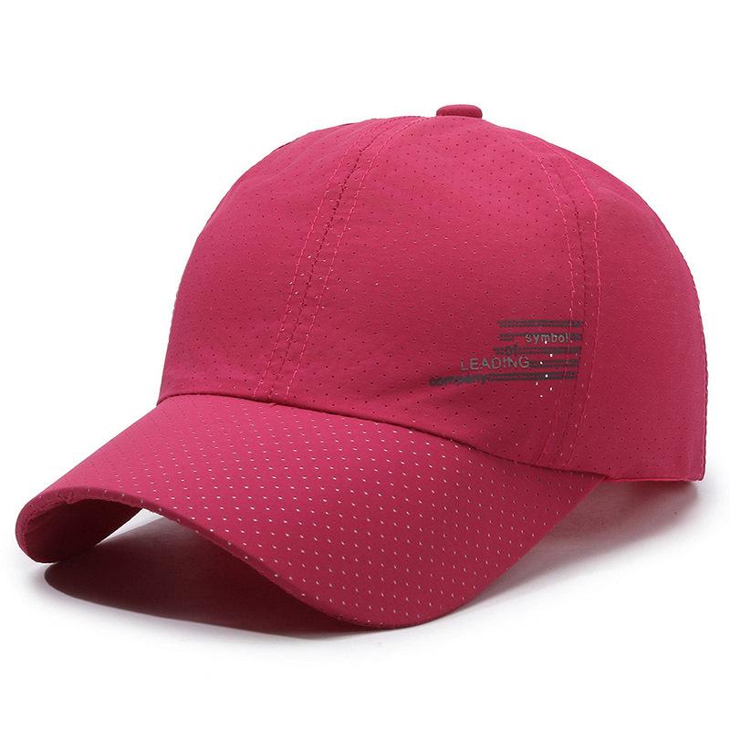 Unisex Sun Protection Quick-Dry Perforated Baseball Cap for Large Heads - Versatile Outdoor Sports Hat