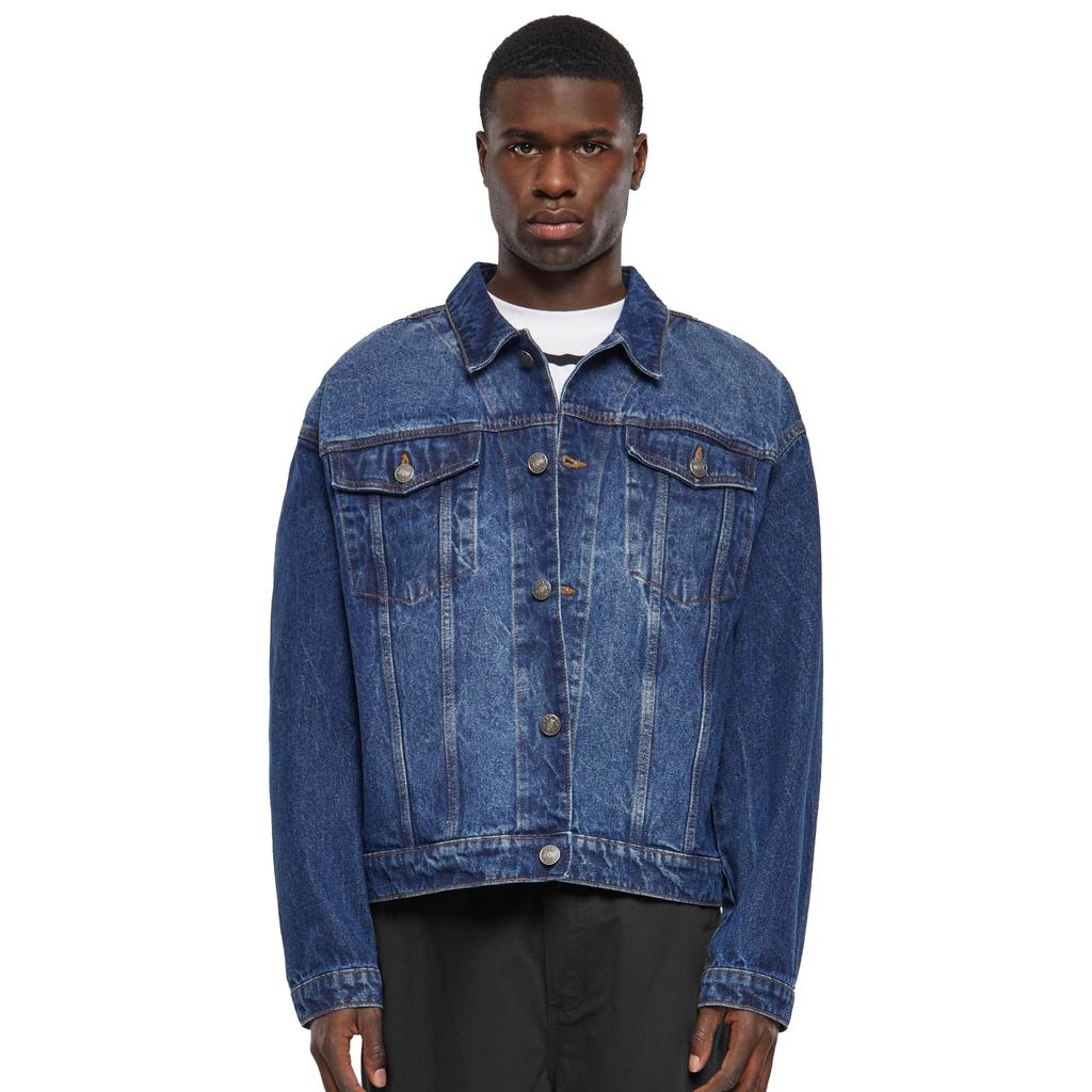 Urban Classics Mens Heavyweight Boxy Denim Jacket