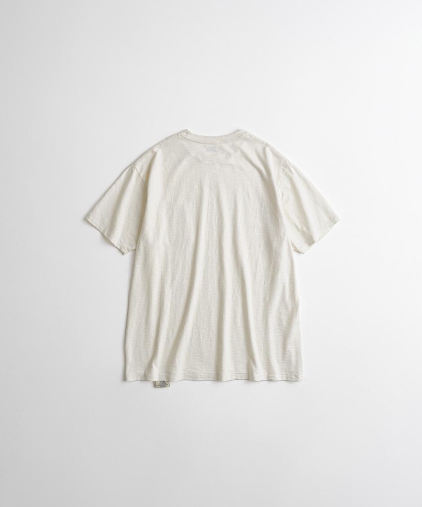 Bihebieo Slub Cotton Tublar T-Shirts Natural