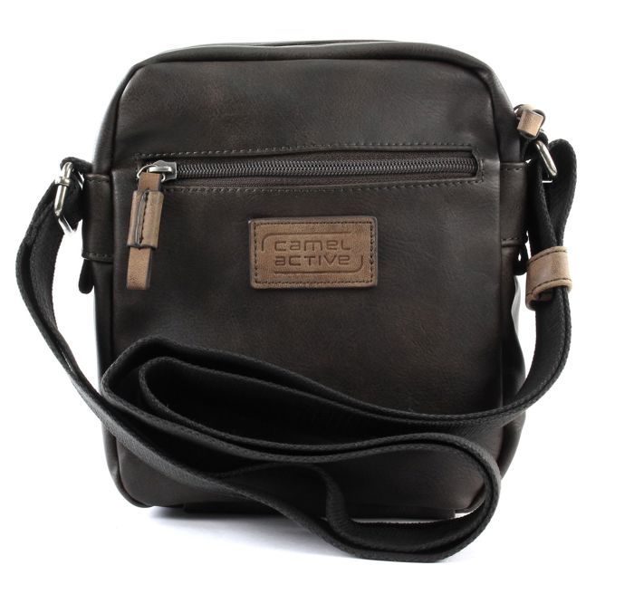 Umhängetasche - CAMEL ACTIVE - Laos Shoulder Bag 67671 - braun - 100% Polyurethan - 16×21×6 cm