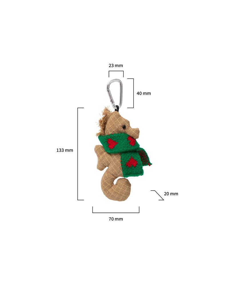 119REO Lucky Set Classic Backpack + Lucky Keyring (Red Horse, Seahorse)
