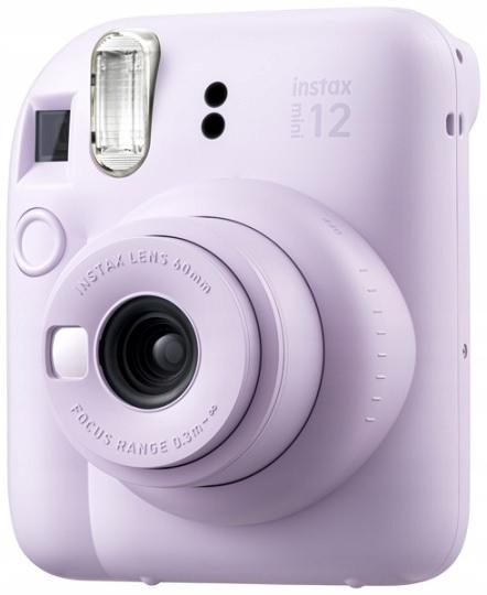 Aparat Fujifilm Instax Mini 12 Fiolet + Wkład Biała Ramka