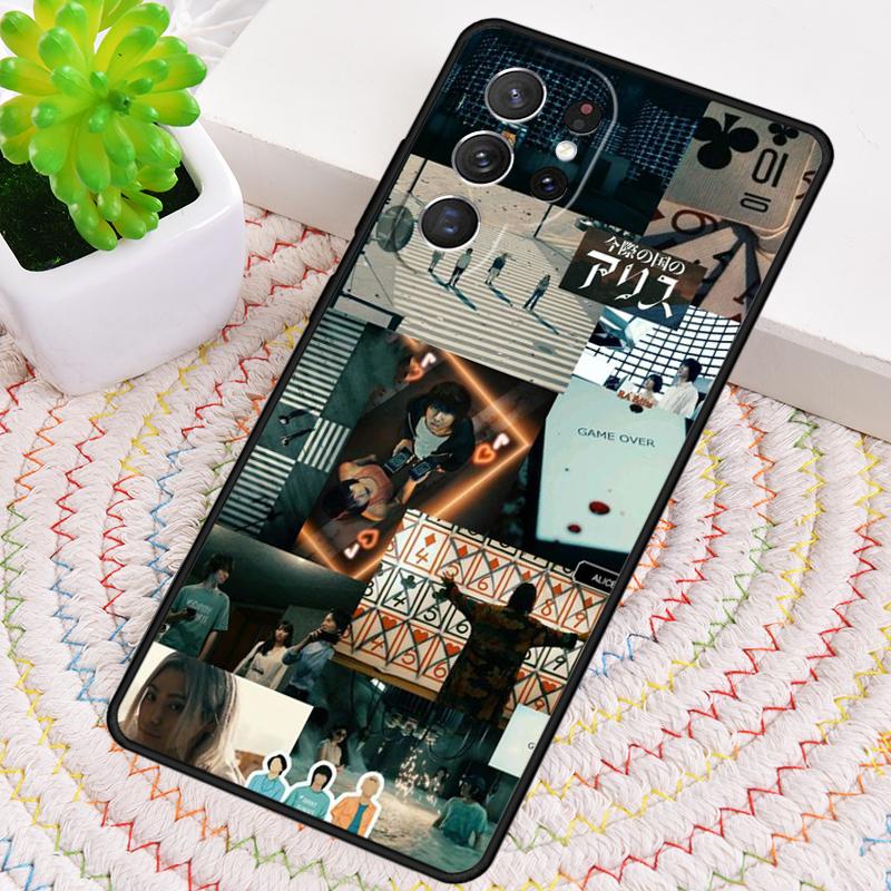 Alice in Borderland Phone Case for Samsung Galaxy note 10 pro S26 Ultra S23 S24 FE S25 S21 S22 PLUS shockproof Cove