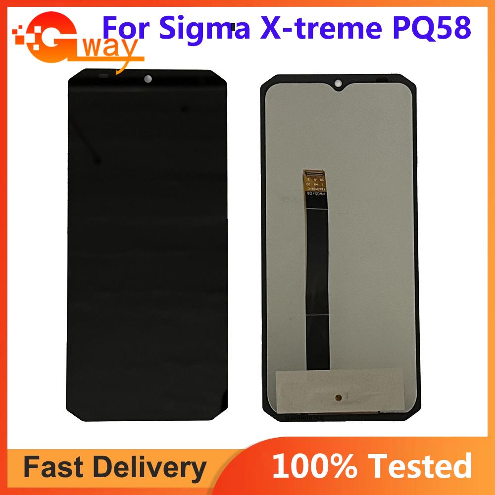 LCD Screen and Digitizer Full Assembly For Sigma PQ58