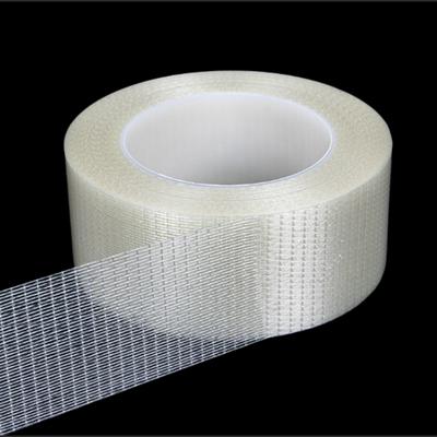 Strong Fiberglass Tape Waterproof Single-sided Seal Tape High Temperature Resistance Adhesive Battery Insulation Tape Packaging