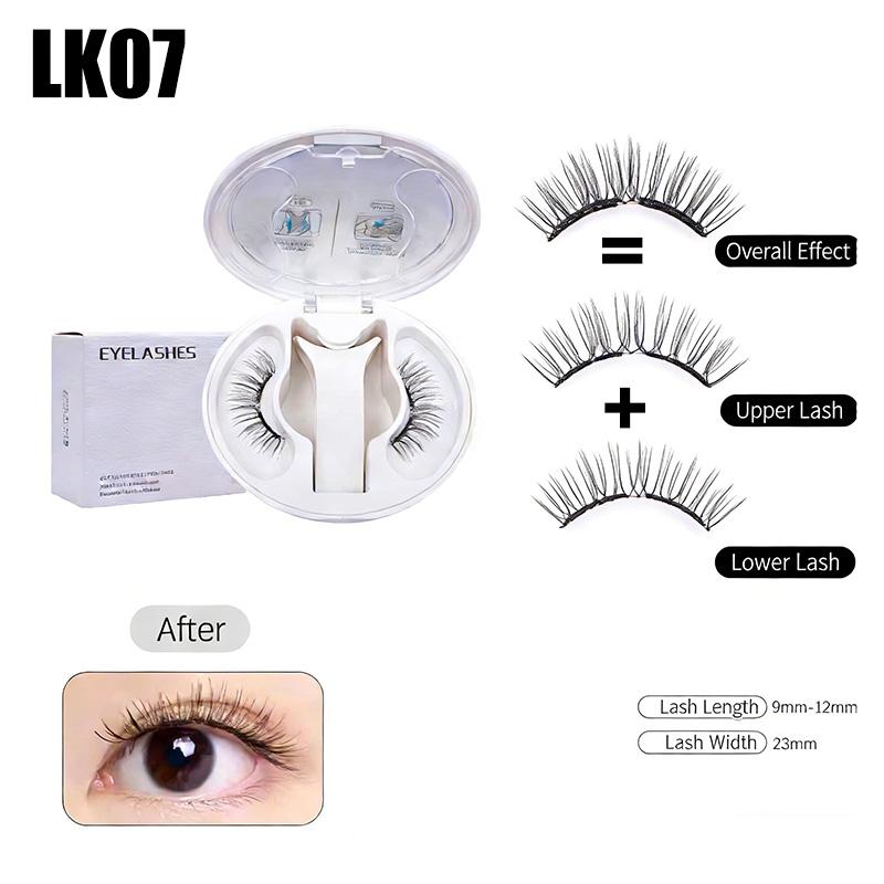 Factory Price 3d Natural Soft Magnetic Lashes Quantum Magnetic Lashes False Eyelash Usa Applicator False Magnet Fiber Lashes