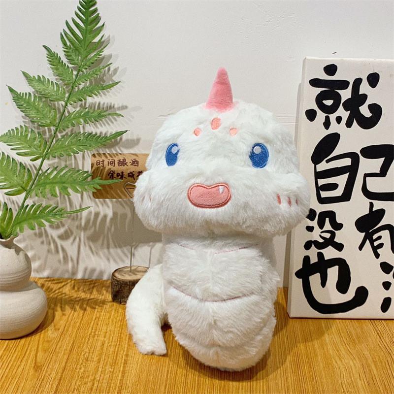 Colored Multi Cute Snake Plush Toy Children Year Of The Snake Mascot Doll Gift