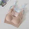 Seamless Non-See-Through Anti-Exposure Wire-Free Vest Bra for Women