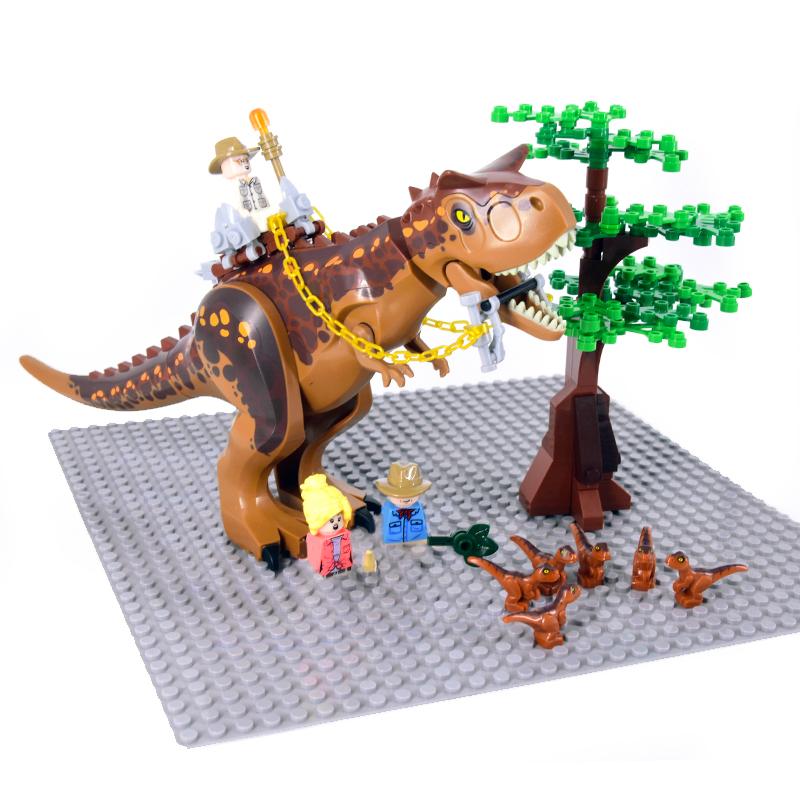 Jurský dinosaurus Tropický deštný prales stavebnice doplňky dárek rozmanitost volitelných balených dětských hraček