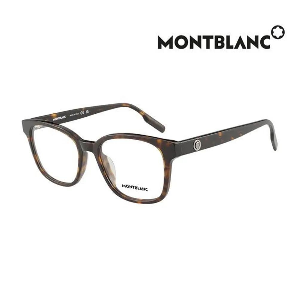 Оправы для очков Montblanc MB0180OK 002 Квадратные роговые очки для женщин и мужчин MB0180OK 002_I [54]