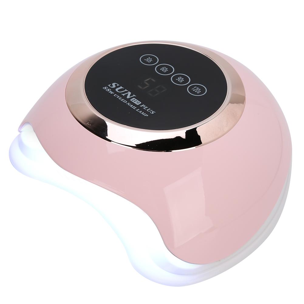 

Интеллектуальная светотерапевтическая маникюрная машина H9 PLUS 88 Вт, многоуровневая регулировка времени, 30 световых бусин, быстрая выпечка US Plug