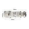 Mini RF Coaxial Attenuator N Type W Male To Female