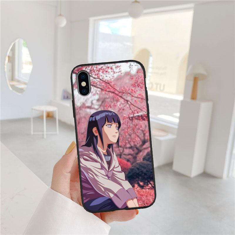 

LO66 Naruto Hyuuga Hinata Soft Shell Phone Case for Redmi Note 10 11 12 Pro Max 10S 10C 10T 11A 11S 12S 12C Redmi 12