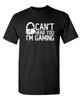 Cant Hear You Im Gaming Headset Graphic Video Games Gamer Mens Funny T Shirt