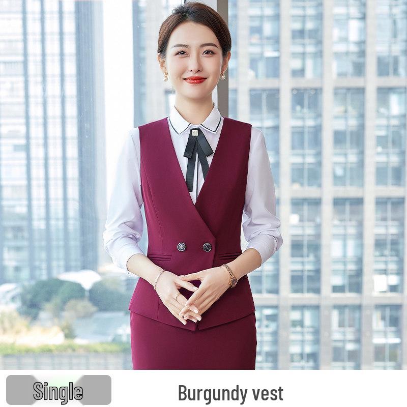 Unisex Professional Vest for Hotel and Catering Staff