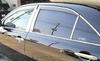 BRIGHTZ Stainless Steel Pillar Panels for Toyota Camry with Visor Attachment Ultra-Mirror ACV40/ACV45 (6-Piece Set) [PIL-SIL-159]