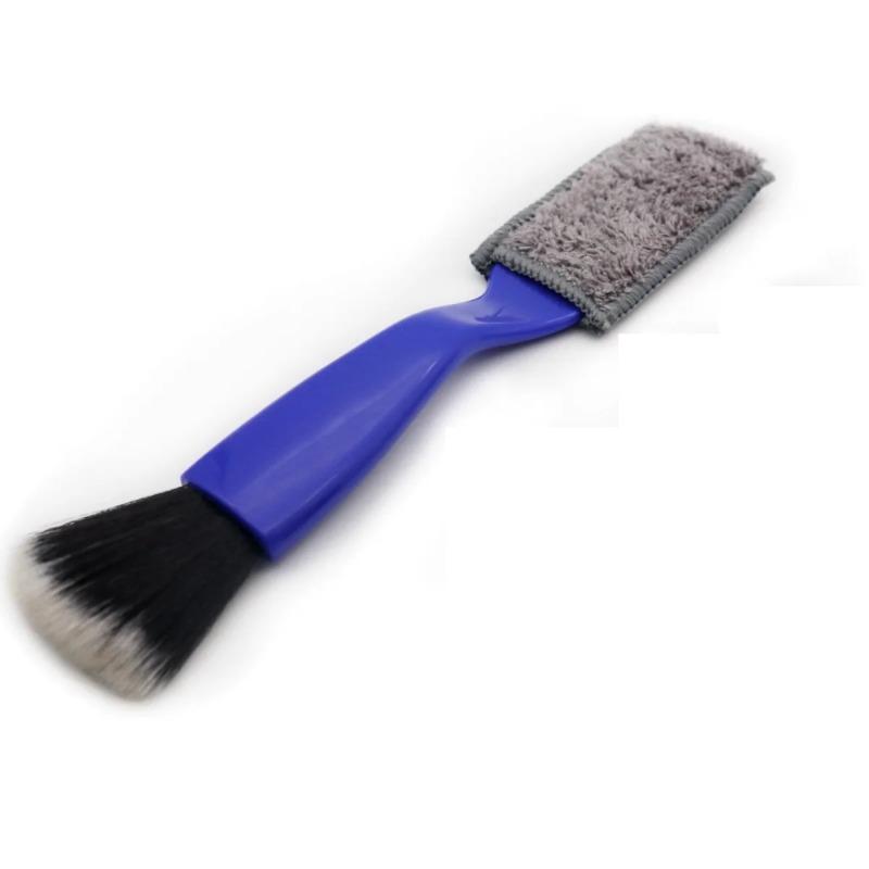 Double Head Guitar Cleaning Brush Dust Removal Tool for Guitar Maintenance String Instrument Care Cleaner Accessory for Bass