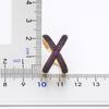 Charm Simple X Shape Cross Copper Zircon Ring Luxury CZ Stone 5 Colors High Quality Wedding Party Finger Adjustable Open Ring
