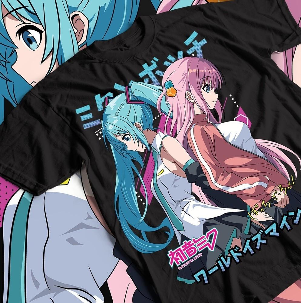 

Kawaii Hitori Gotou Bocchi the Rock Unisex Tee - Funny Yamada, Nijika Ijichi XL