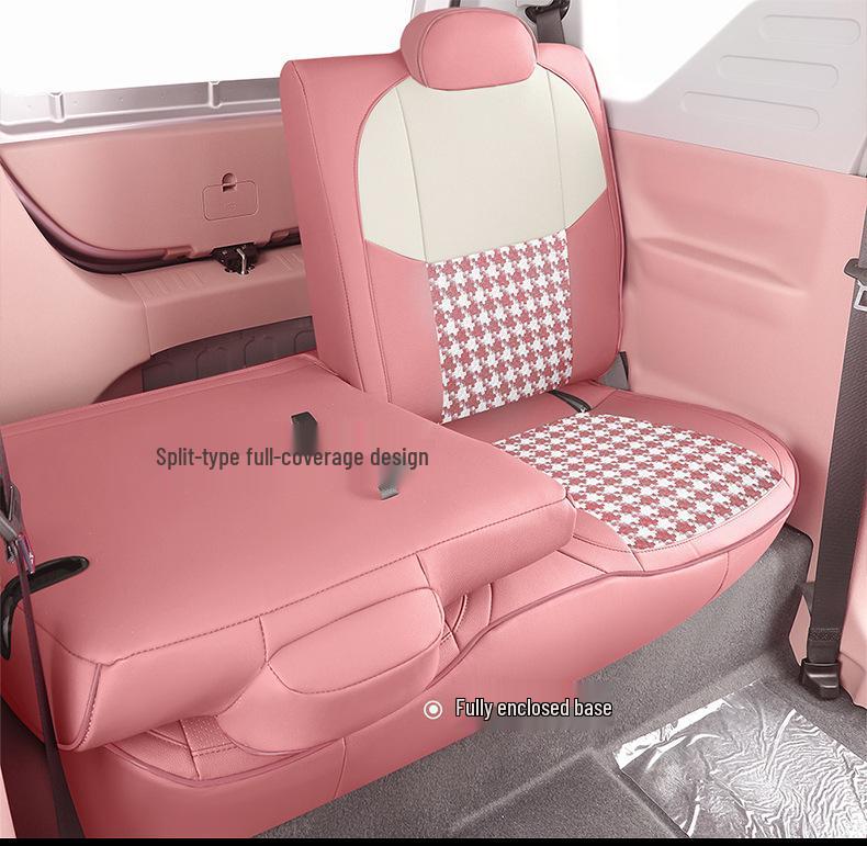 JXS Sports Leather Seat Cushion for Geely Panda MINI - All-Season Car Seat Cover