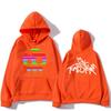 The Living Tombstone Rainbow Skull Hoodie The Living Tombstone Skull Humorous Graphic Sweatshirts Unisex Long Sleeve Pullovers
