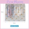 Clothing Dust Cover With Peva Material For Wardrobe Storage And Travel Use