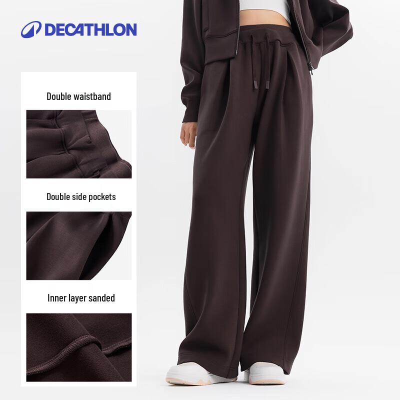 Decathlon Women s Wide-Leg Loose Long Pants L