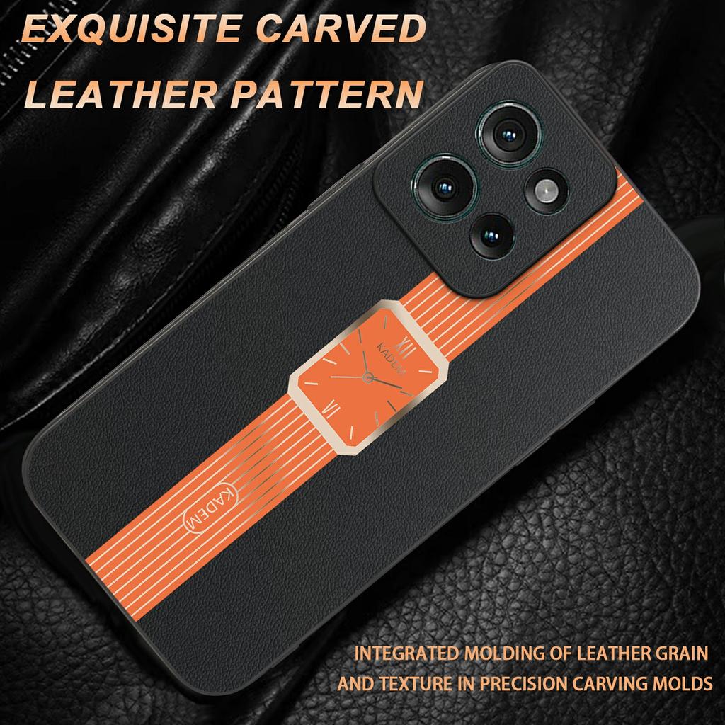 For Motorola Edge 50 5G Case Leather+TPU+Acrylic Anti-Scratch Phone Cover