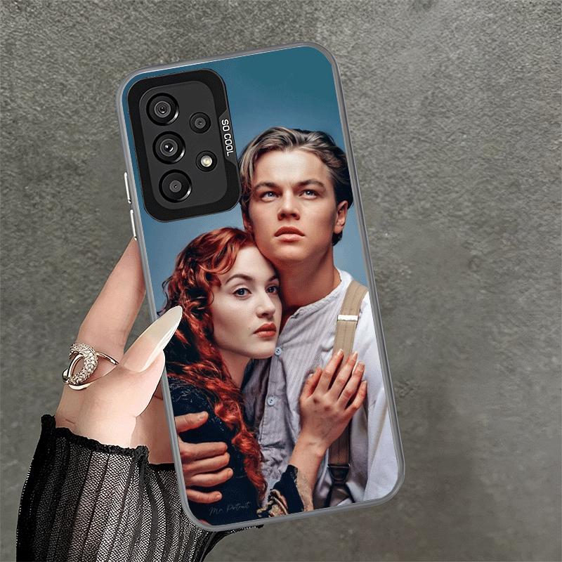 Titanic Movie Rose Jack Soft Phone Case for Samsung A17 A16 A15 A14 A13 A57 A56 A55 A54 A53 A37 A36 A35 A34 A33 A26 A25 A24 A23