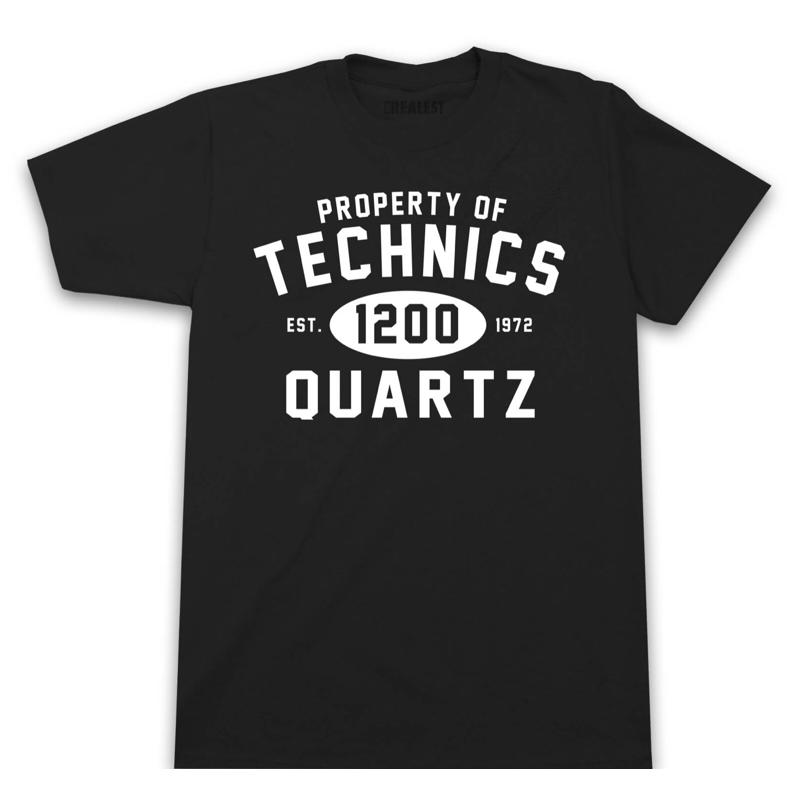 Property Of Technics 1200s T Shirt Dj 1200 Turntable Music