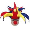 Halloween costume clown headgear funny clown performance Performance props clown hat+Nose