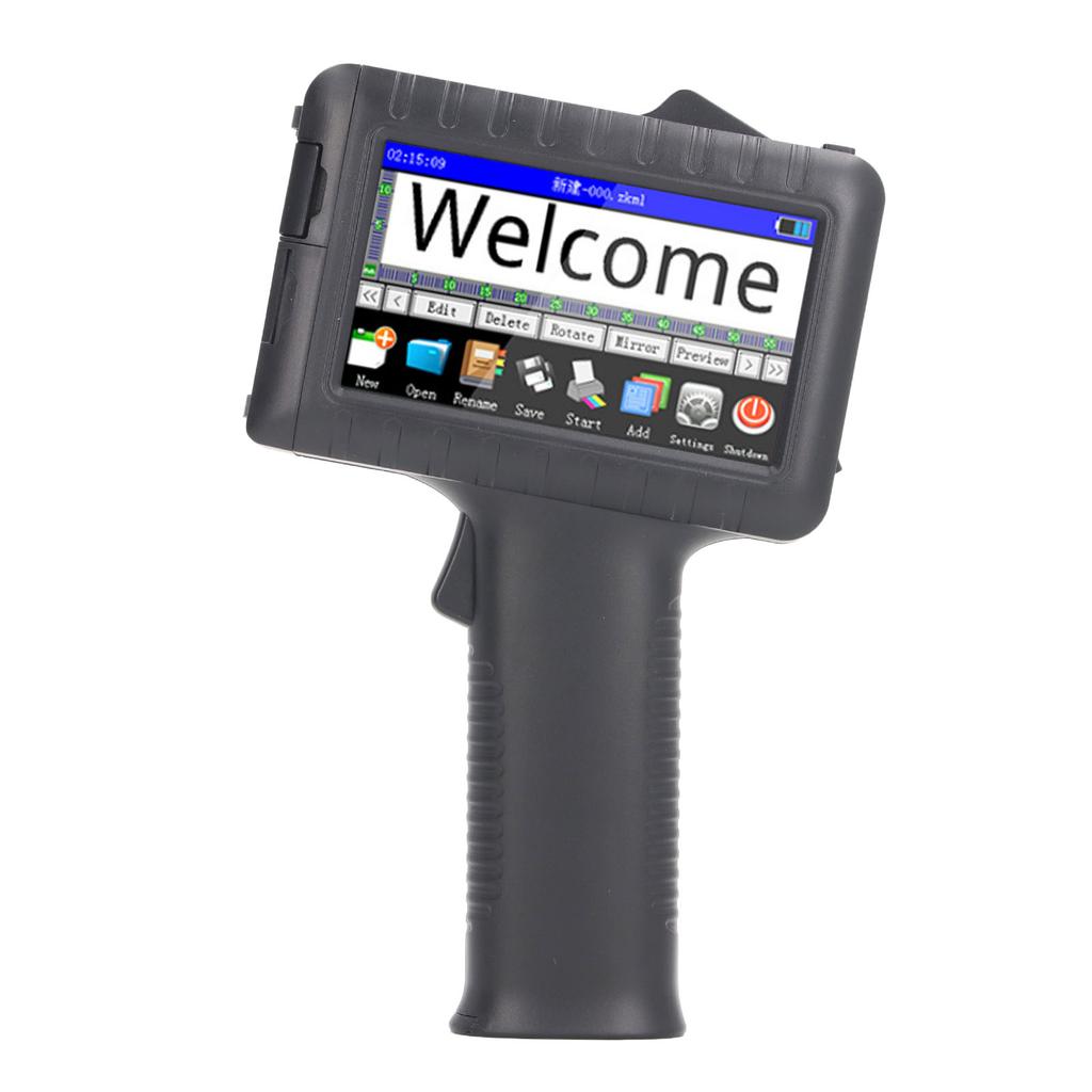 Handheld Inkjet Printer HD LED Touch Screen Support Multi Language Portable Mini Logo Printer