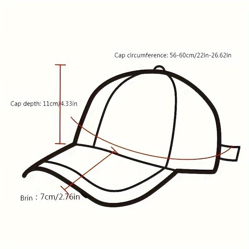 Unisex Washed Cotton Baseball Cap Letter Embroidered Vintage Snapback Hat Men And Women Streetwear Outdoor Sports Hats