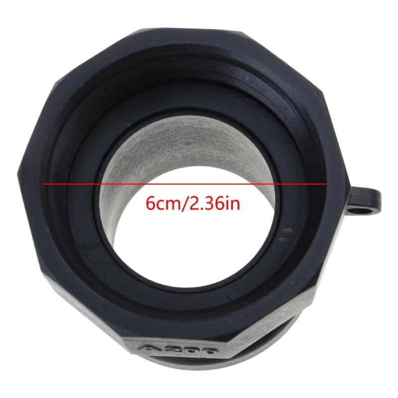 Food Grade IBC-Tank Adapter Water Hose Adapter 2" Coarse Thread X 2" Cam Lock