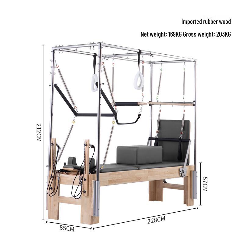 Iron Curtain Cloud Pilates 3-in-1 Reformer High Bed