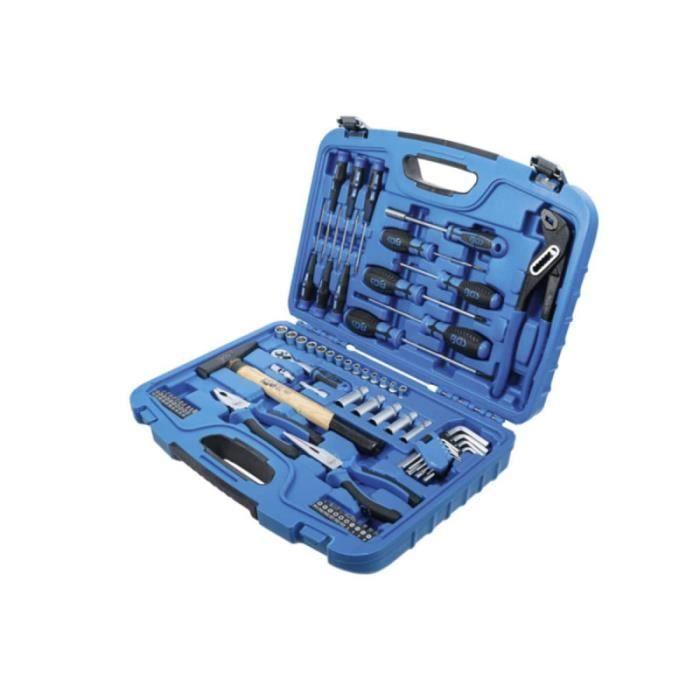 Caisse à outils pour clés à douilles bgs technic - 67 pcs - 2217