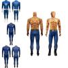 Fantastic Four Adult Costume Bodysuit For Cosplay Events In Soft Stretch Fabric