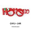 Festive Christmas Eyeglass Frames for Adults & Kids - Creative Holiday Party Accessories & Gifts