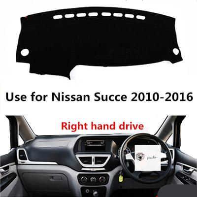 Auto-Armaturenbrett-Abdeckung für Nissan Succe 2010-2016 Rechtslenker Dacron Fashion Creative Auto-Armaturenbrett-Pad Auto-Antifouling-Pad